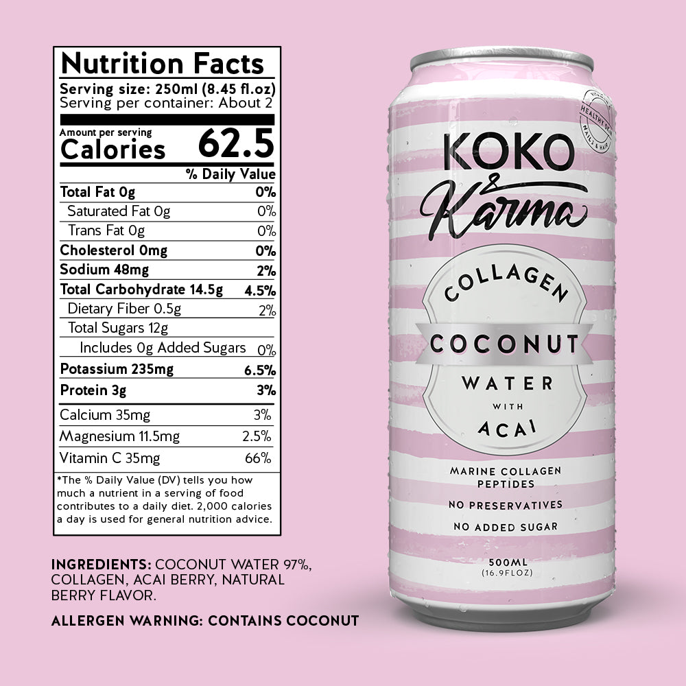 Acai Collagen Coconut Water