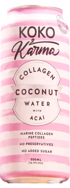 Coconut water with ACAI