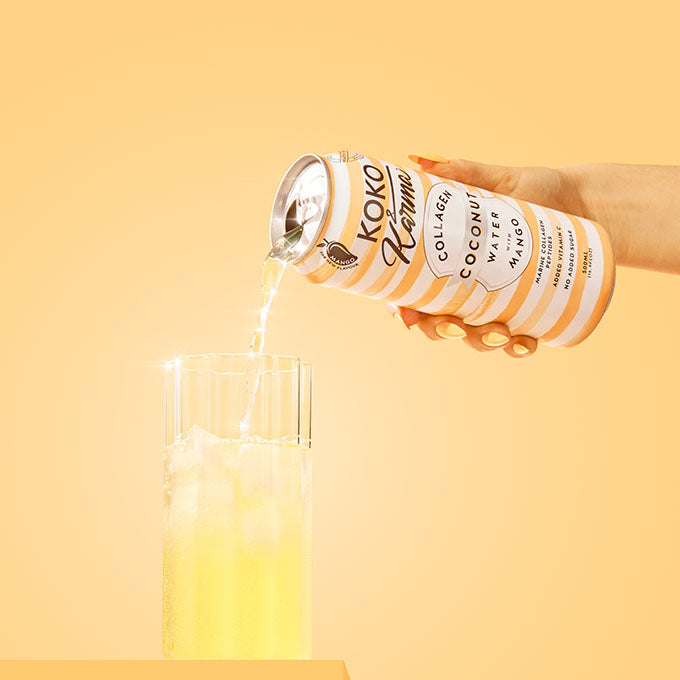 Pouring into glass