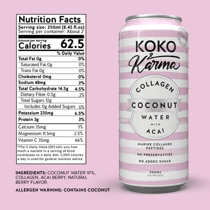 Acai Collagen Coconut Water