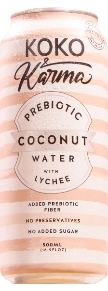 Lychee Prebiotic Coconut Water